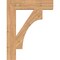Ekena Millwork Westlake Block Smooth Bracket, Western Red Cedar, 5 1/2"W x 28"D x 36"H BKT06X28X36WTL05SWR - alternate 4